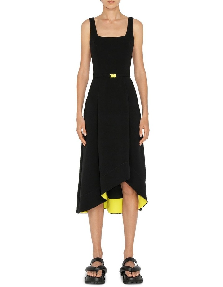 Neon Pop Midi Dress in