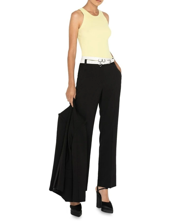 Waisted Straight Leg Pant image 1