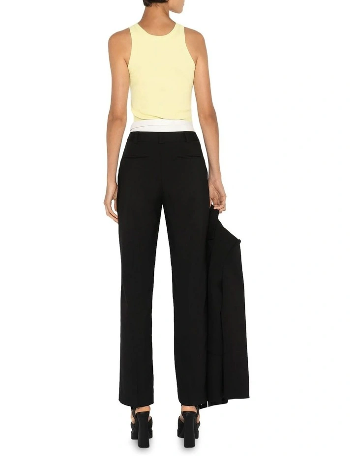 Waisted Straight Leg Pant image 2