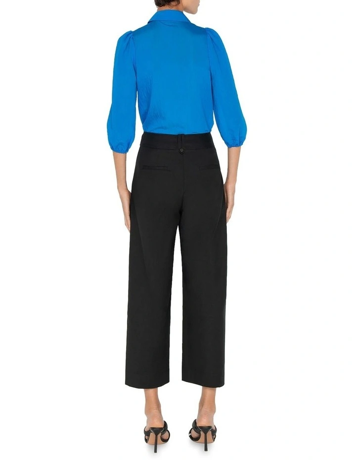 Soft Sheer Tencel Shirt in Blue image 2