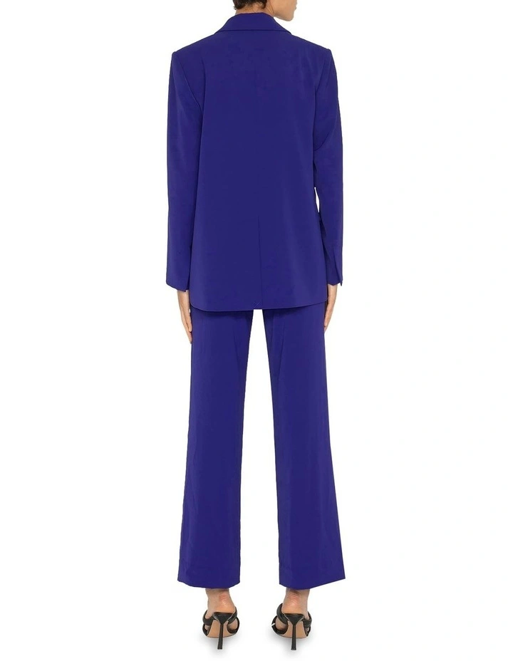 Relaxed Blazer in Purple image 2