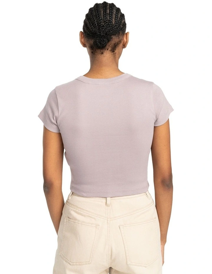 Yarnhill T-Shirt in Purple image 2