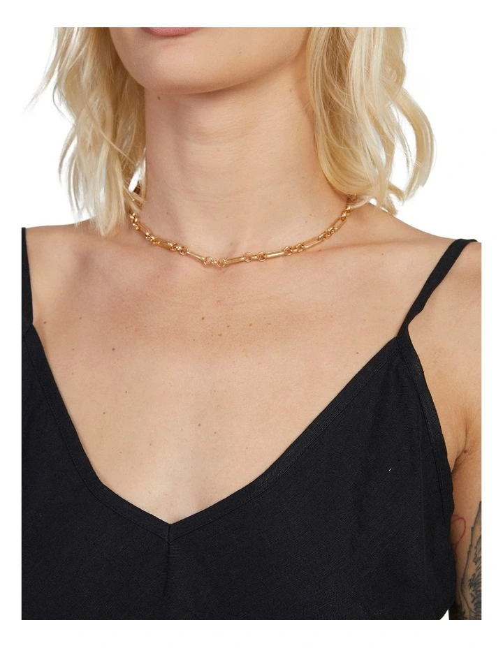 Off Duty Bias Mini Dress in Black image 4