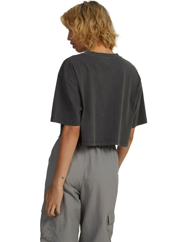 Company Half T-shirt in Washed Black image 2