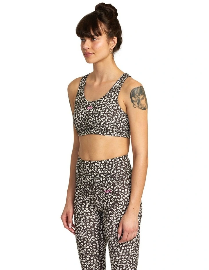 RVCA STRAPPED RIB BRA main image 1