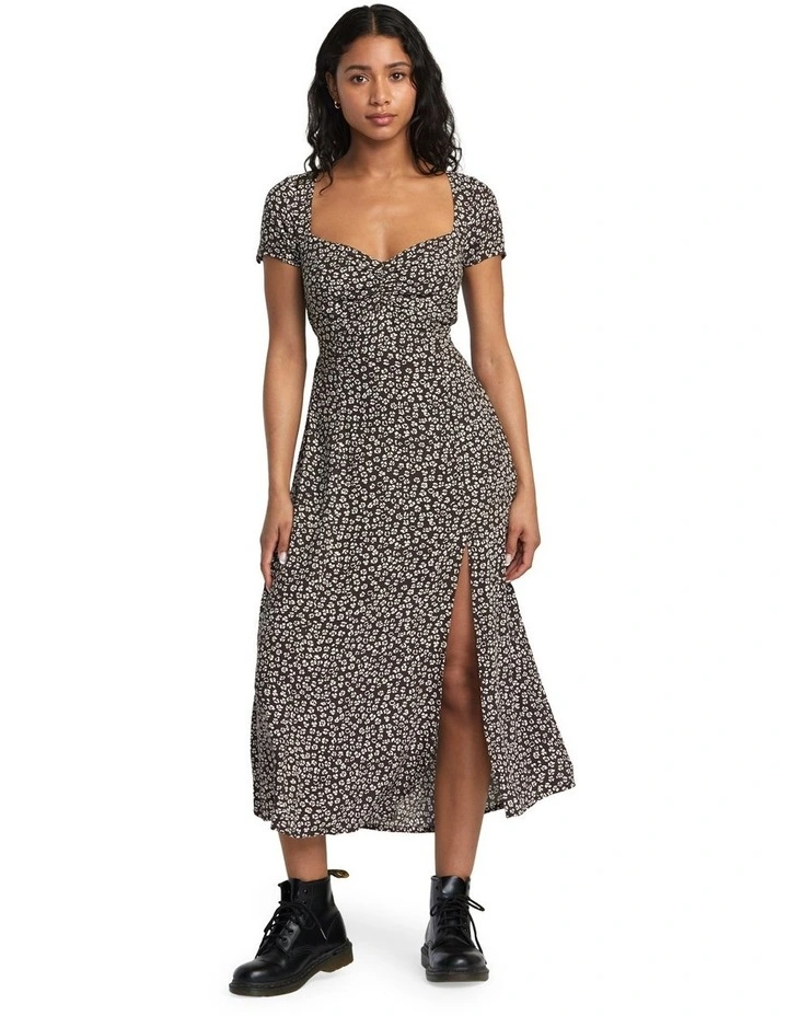 Secrets Dress in Brown image 1