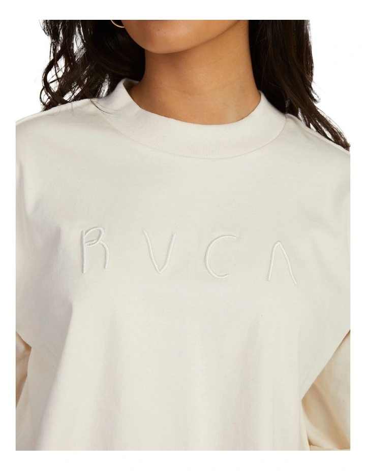 Home Made Half T-shirt in Beige image 4