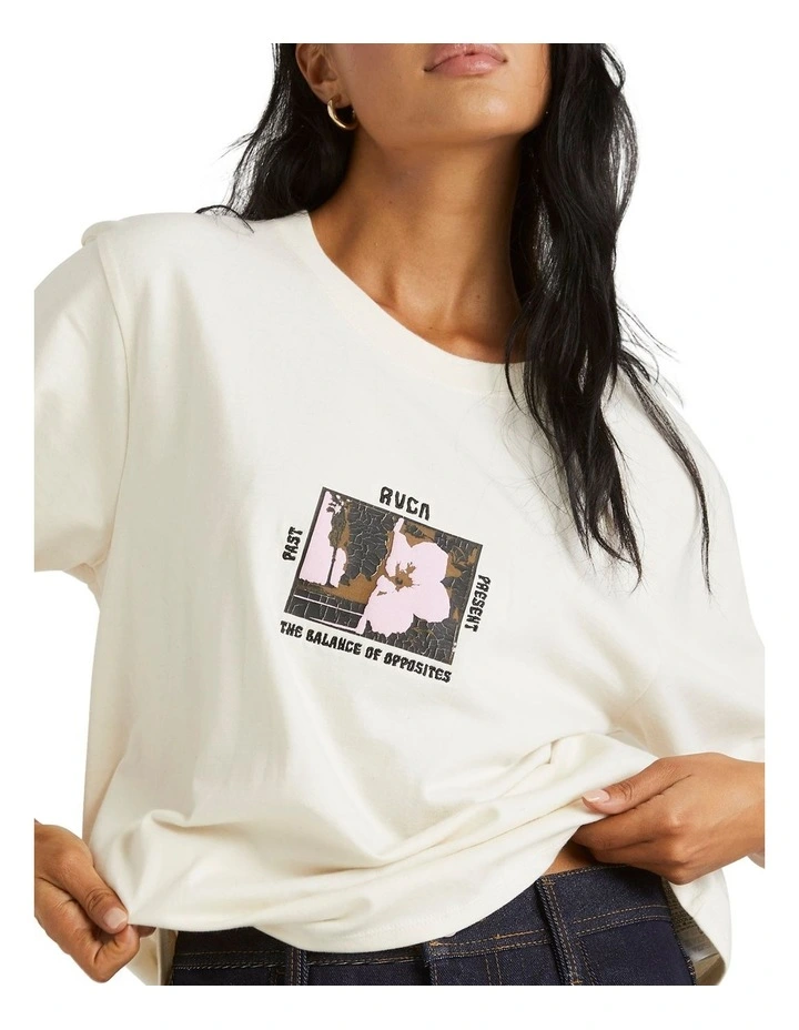 Let It Burn Easy T-shirt in Unbleached image 4