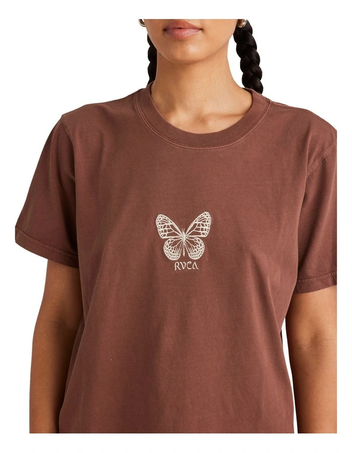 Hazel Easy T-shirt in Brown image 4