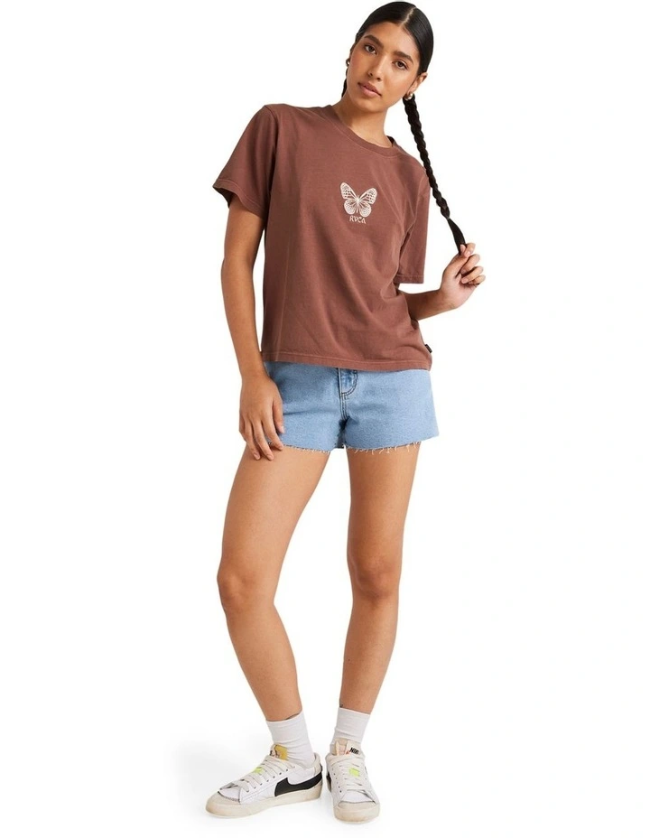Hazel Easy T-shirt in Brown image 5