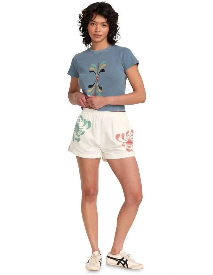 Lauryn Alvarez 411 Tee in Navy image 5