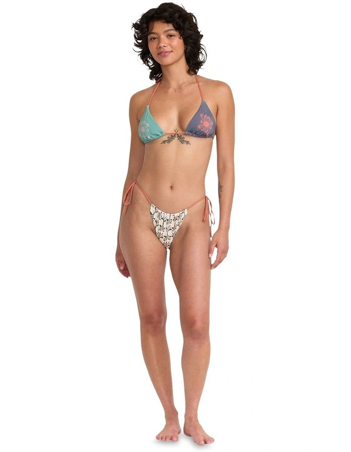 Lauryn Halter Tri Bikini Top in Multi image 5