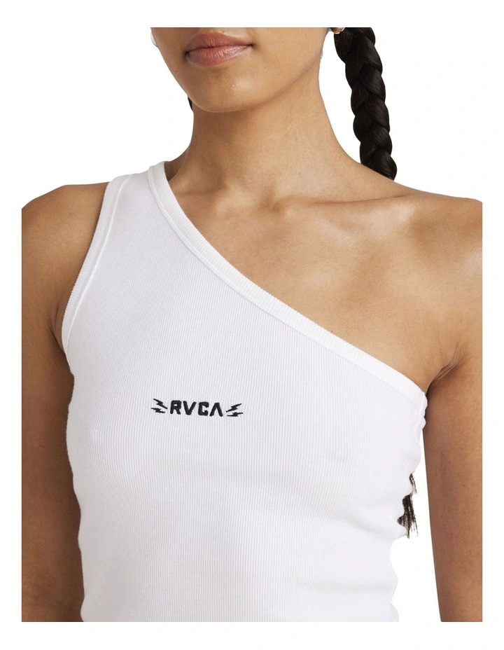 Asym Tank in White image 4