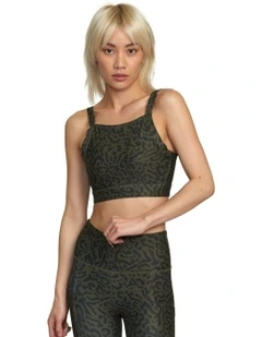 VA Essential High Impact Bra in Green