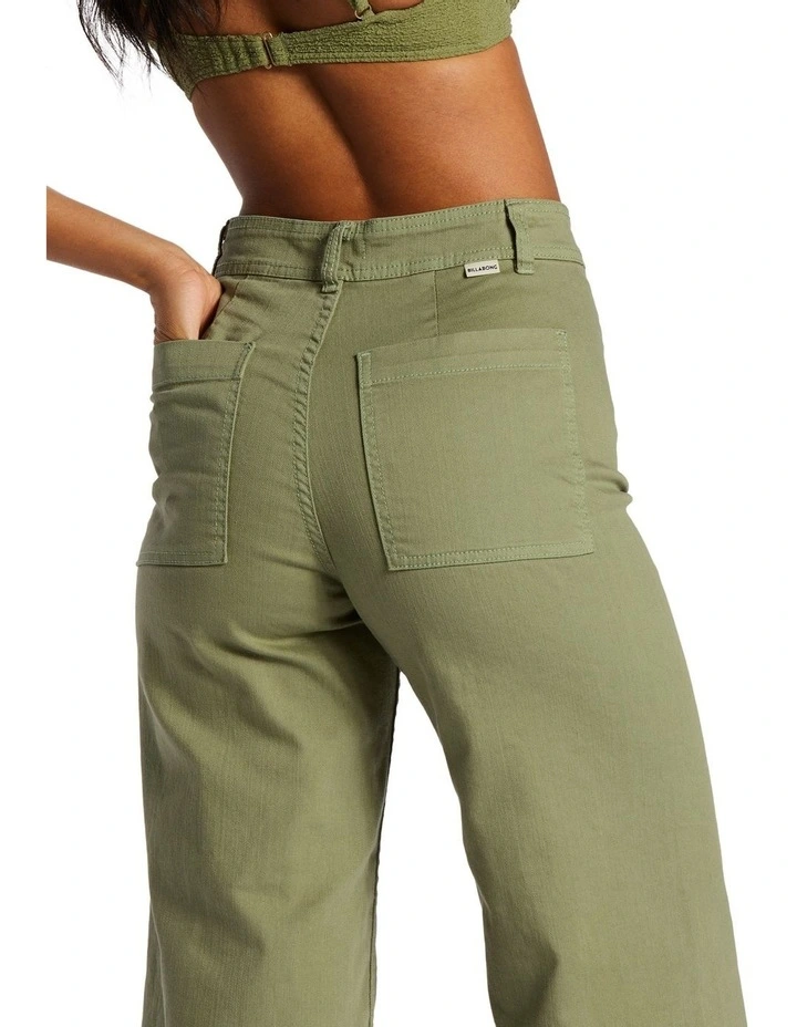 Free Fall Pants in Green Eyes image 4