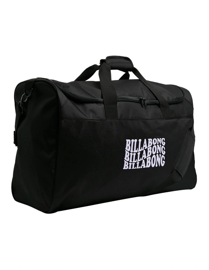 Stacked Weekender Duffle Bag in Black image 3