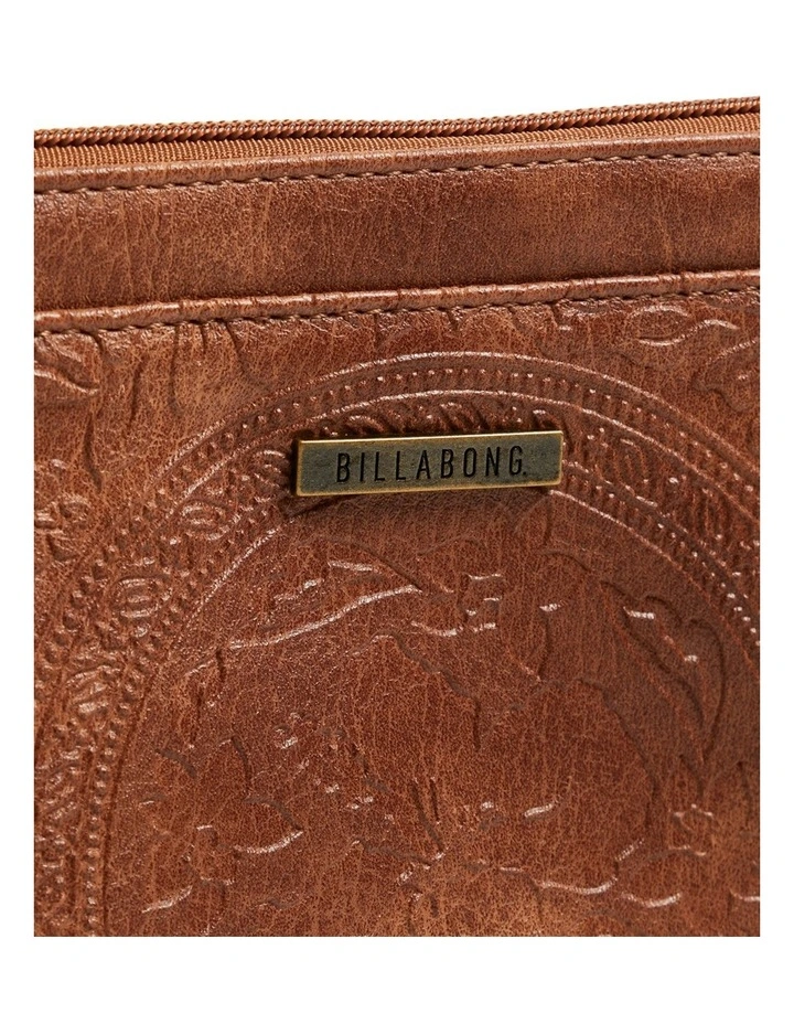 Billabong Hibiscus Festival Purse in Mocha MYER