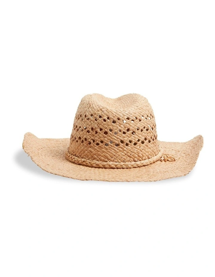Cara Straw Hat in Natural image 2