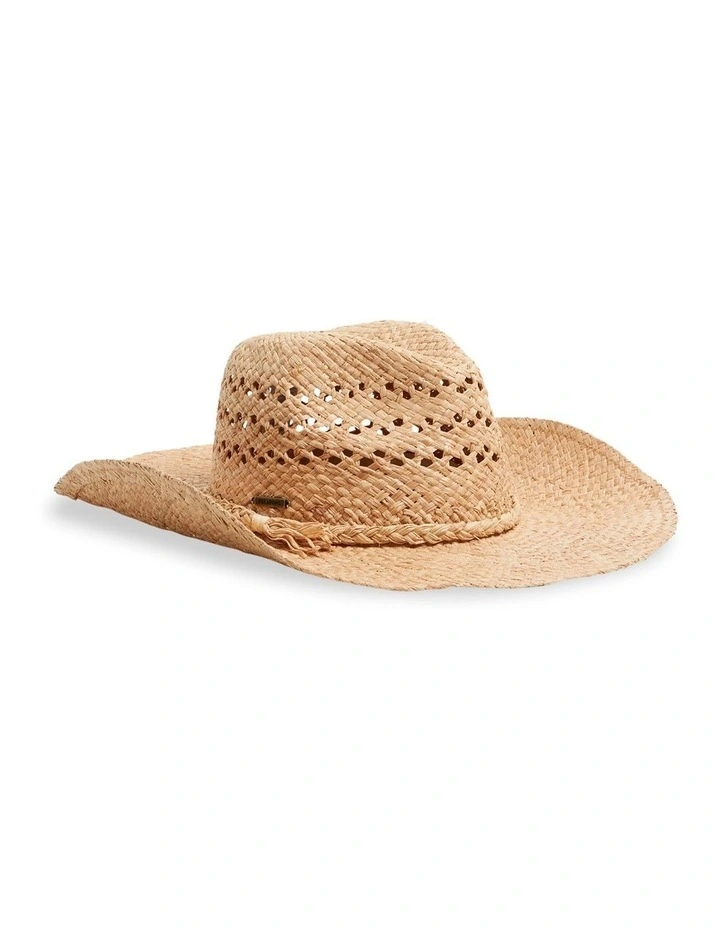 Cara Straw Hat in Natural image 5