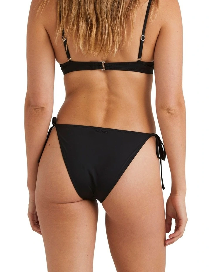 Sol Searcher Tie Side Bondi Bikini Bottom in Black image 6