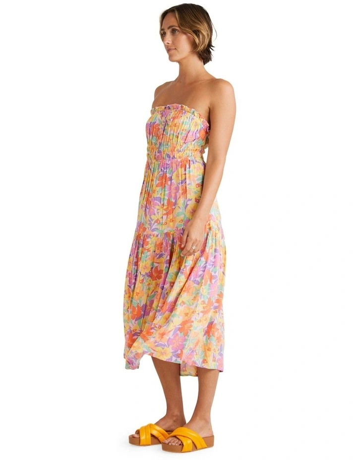 Haven Stella Midi Dress in Lilac image 3