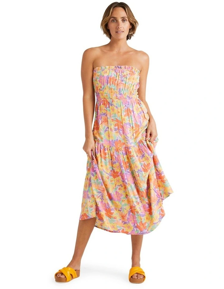 Haven Stella Midi Dress in Lilac image 5