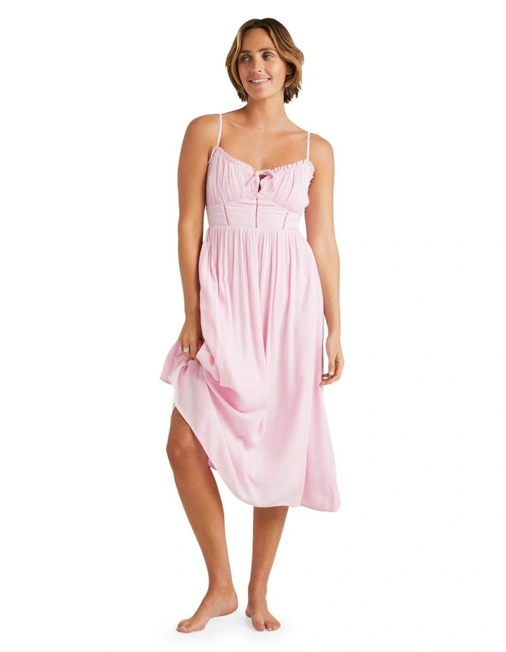 Whiskey Skies Midi Dress in Candy Pink image 1