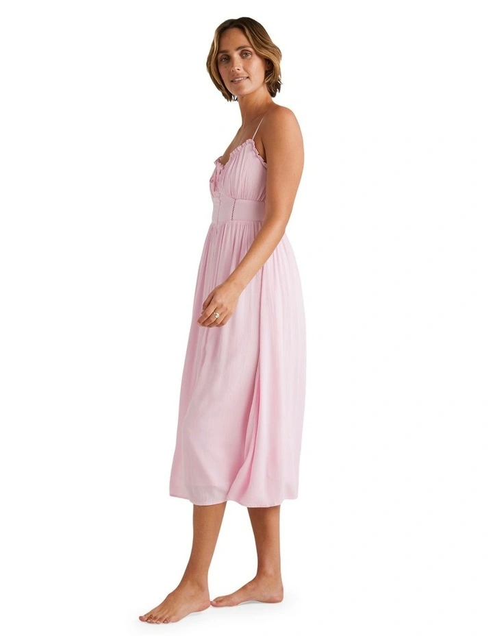 Whiskey Skies Midi Dress in Candy Pink image 3
