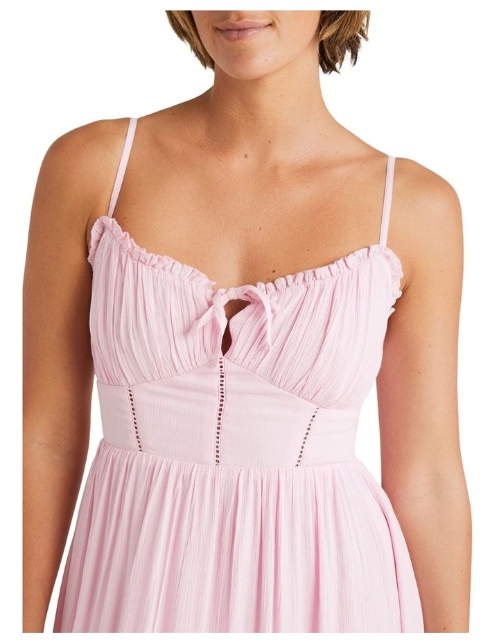 Whiskey Skies Midi Dress in Candy Pink image 4
