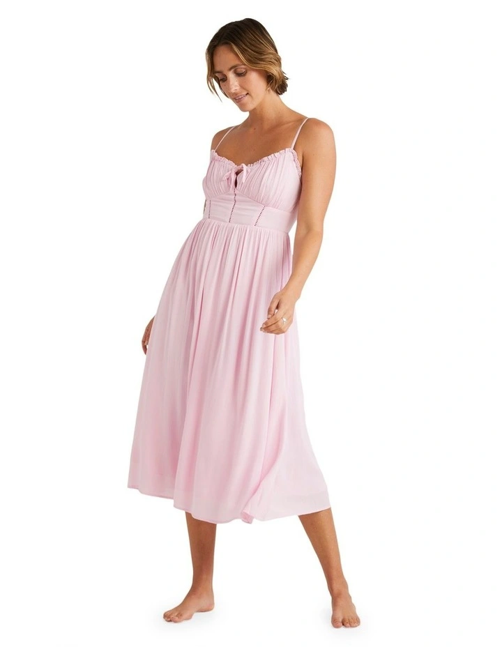 Whiskey Skies Midi Dress in Candy Pink image 5