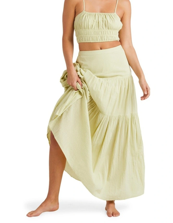 Del Sole Skirt in Avocado image 1