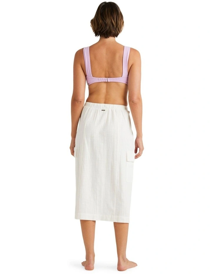 Sunny Cargo Skirt in Salt Crystal image 2