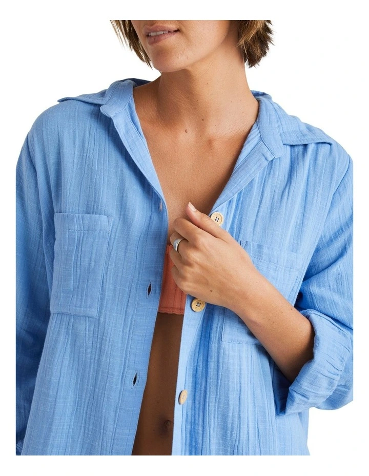 Swell Shirt in Blue image 4