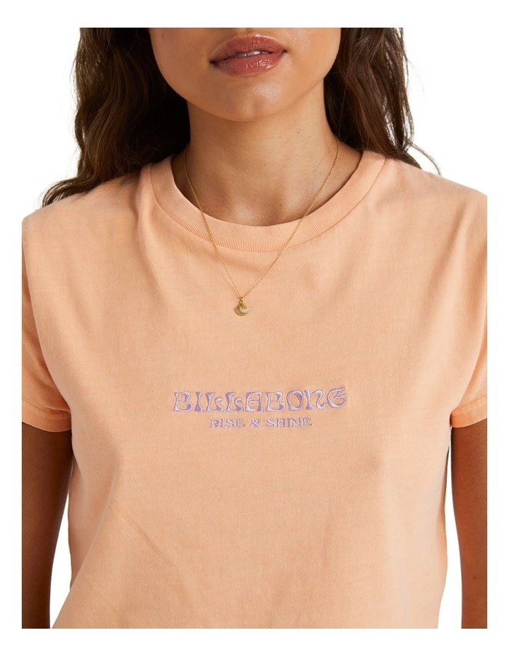 Summer Lover T-Shirt in Peach image 4