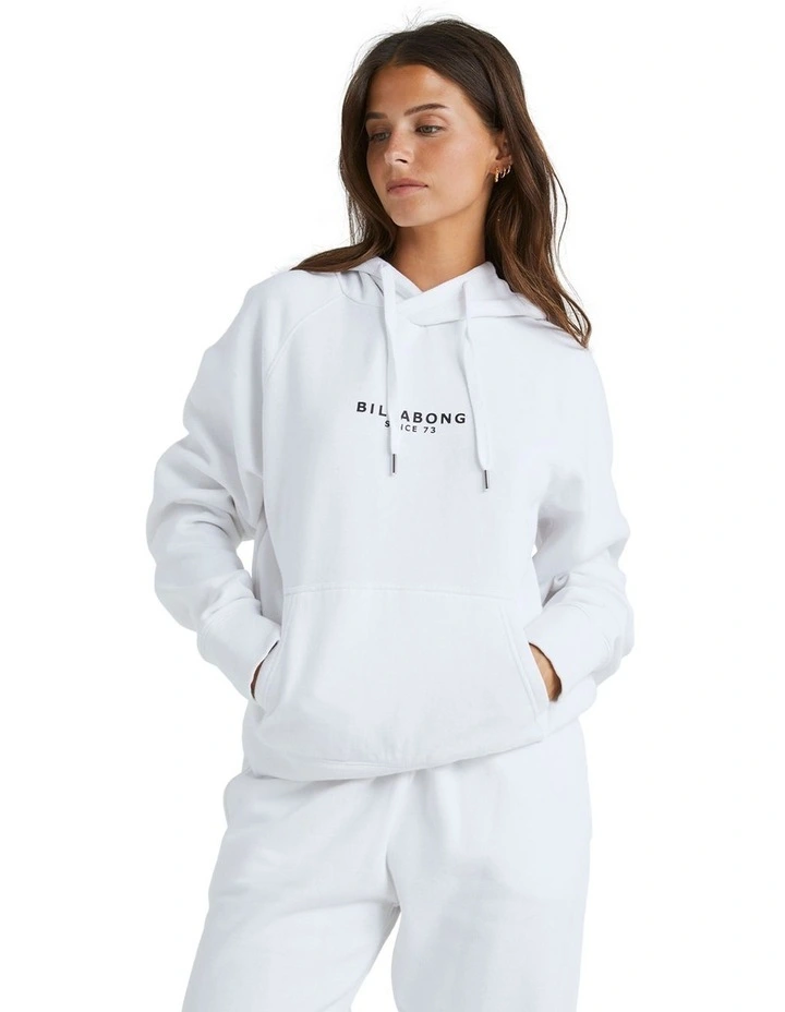 Society Hoodie in White image 1