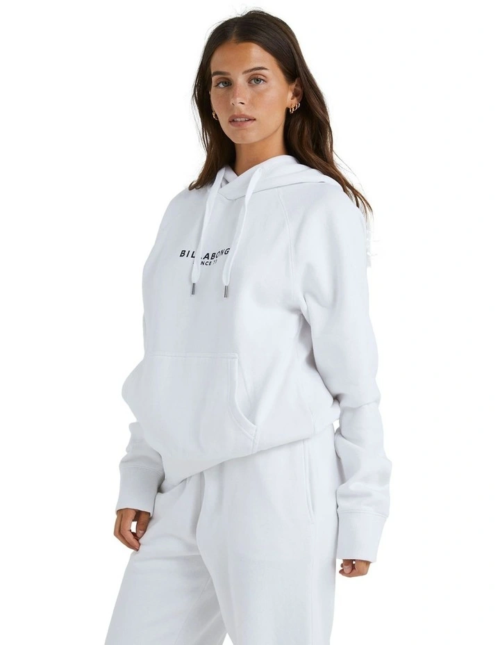 Society Hoodie in White image 3