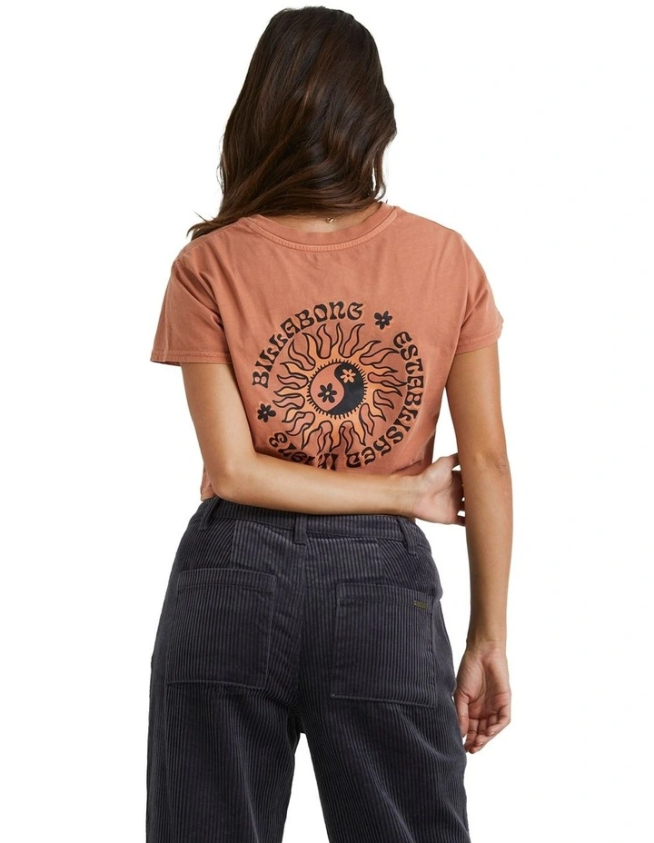 In Love With The Sun T-shirt in Sunburnt image 2