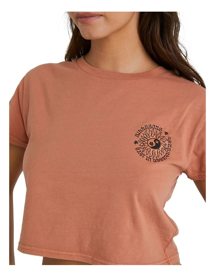 In Love With The Sun T-shirt in Sunburnt image 4