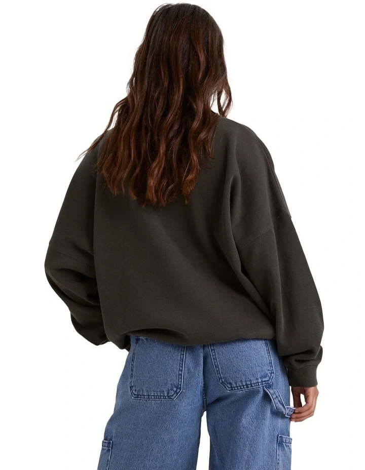Sun Coast Long Sleeve T-shirt in Washed Black image 2
