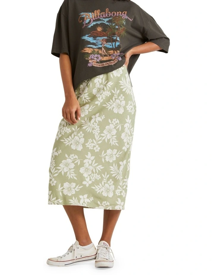 Dusk Dreamin Dream Skirt in Green image 1