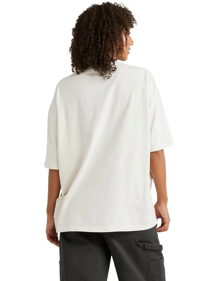 Ride In T-Shirt in White image 2