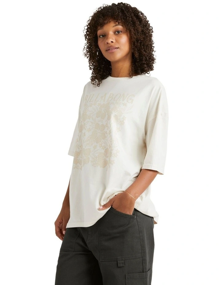 Ride In T-Shirt in White image 3