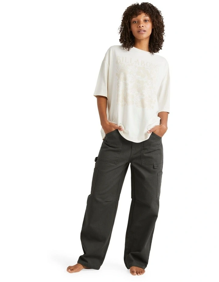 Ride In T-Shirt in White image 5