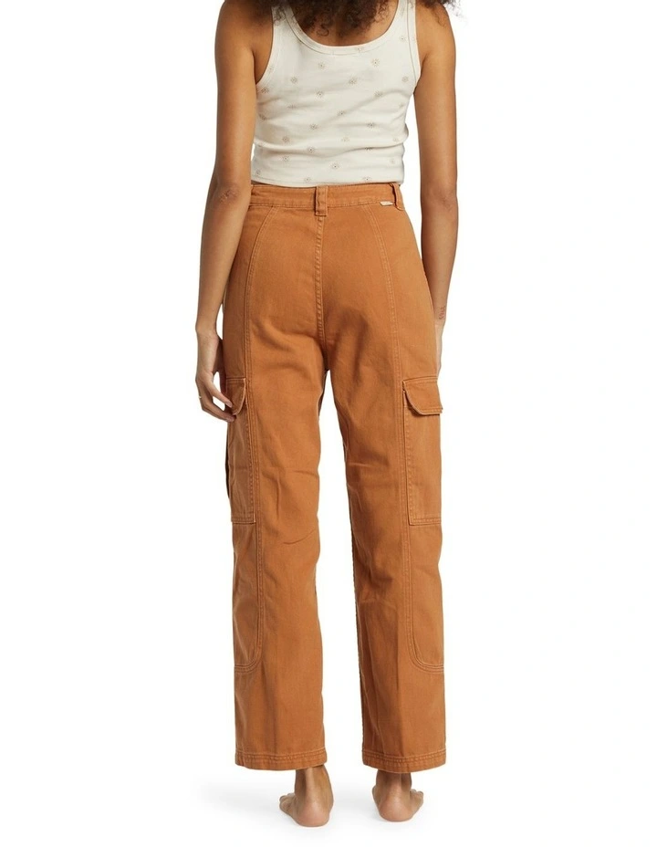 Wall To Wall Denim Pants in Brown image 2