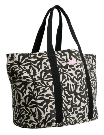 Palm Grove Coast Bag in Black