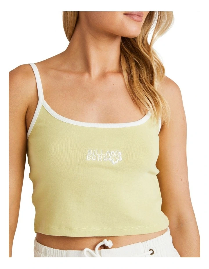 Aloe Tank Top in Green image 4