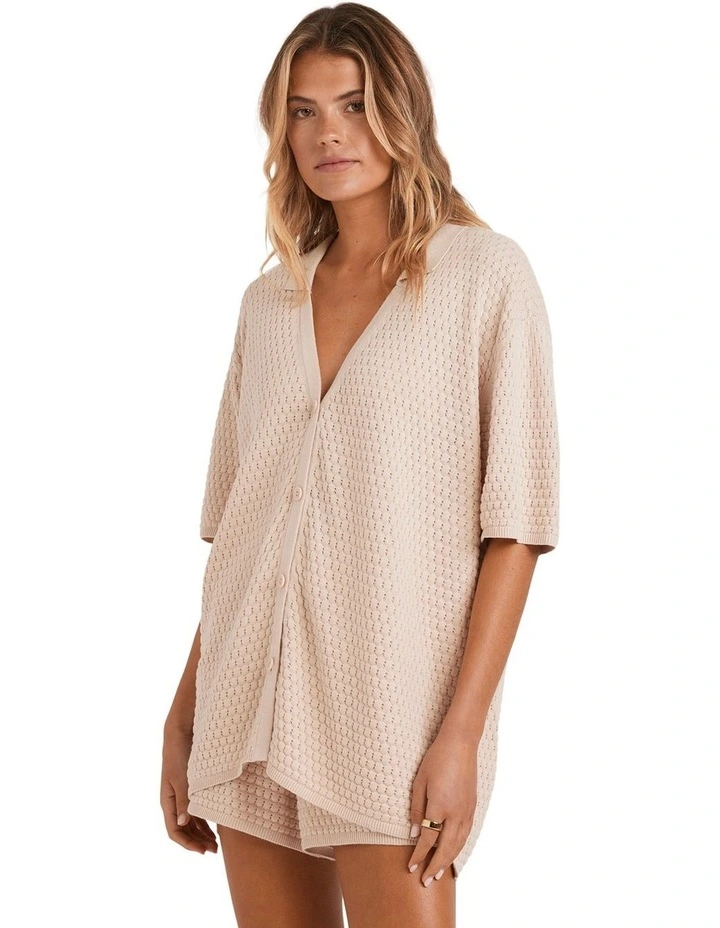 Sun Bubble Shirt in White image 3