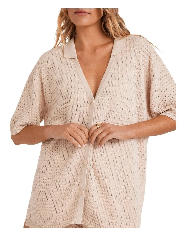 Sun Bubble Shirt in White image 4
