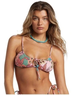 Visions Of Paradise Coco Bralette Bikini Top in Multi