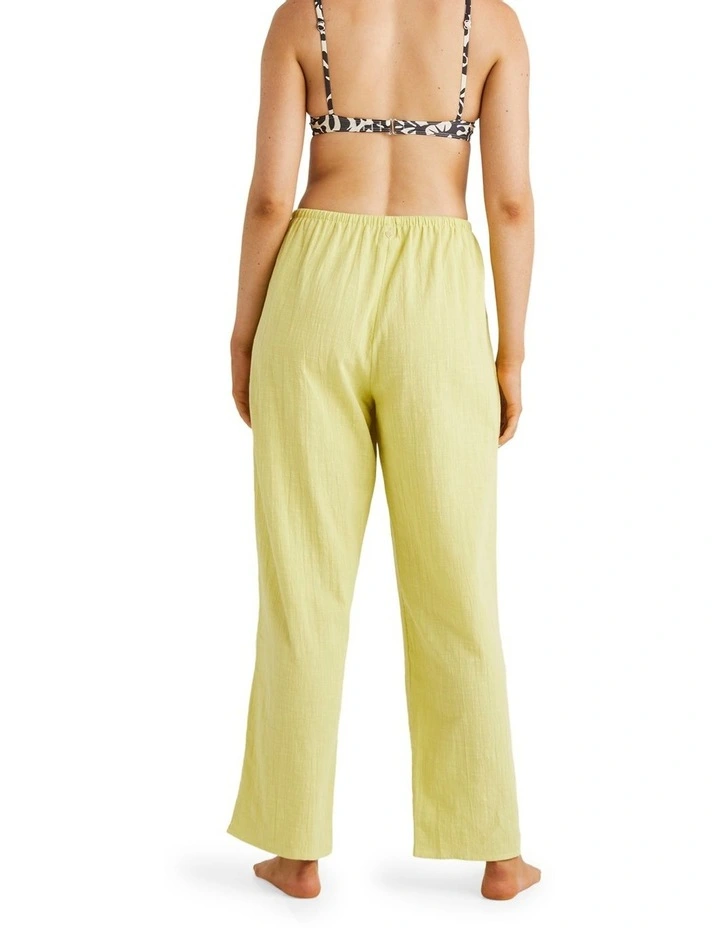Sun Lovers Beachpant Cover Up in Green image 2